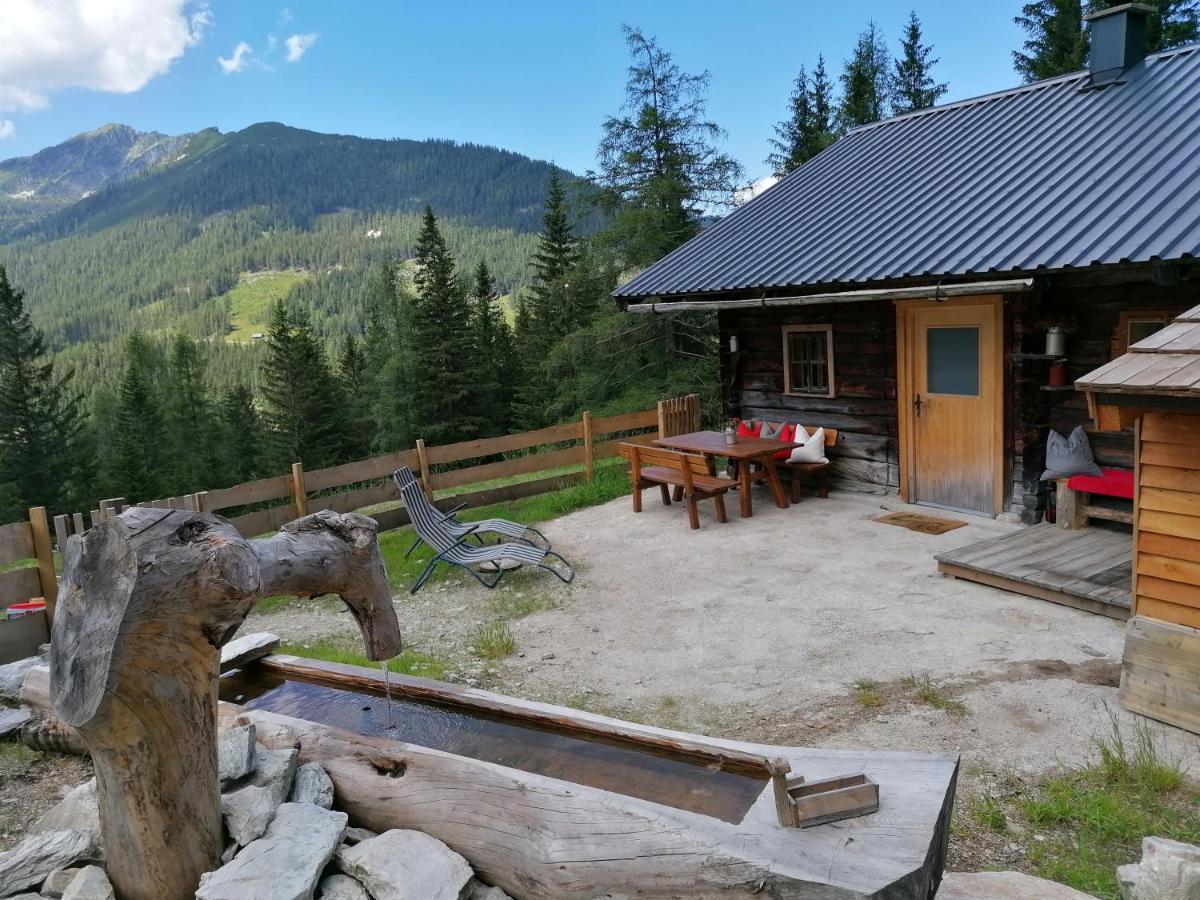 Villa Ampferkaralm Hütte Forstau  Exterior foto